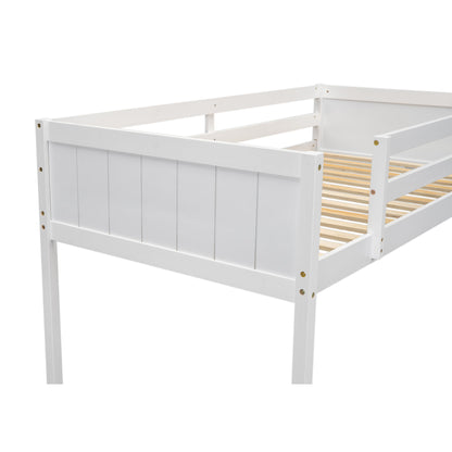 Low Loft Bed With Adjustable Ladder - The Sleep Loft - Online Mattress Showroom NYC