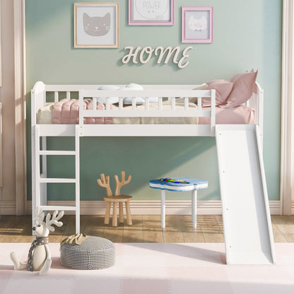 Loft Bed With Slide And Ladder - The Sleep Loft - Online Mattress Showroom NYC