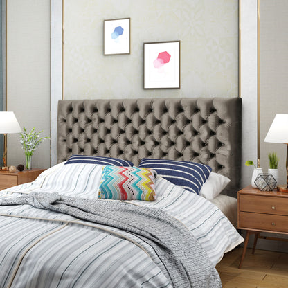 Annecy - Contemporary Upholstered Headboard - The Sleep Loft - Online Mattress Showroom NYC