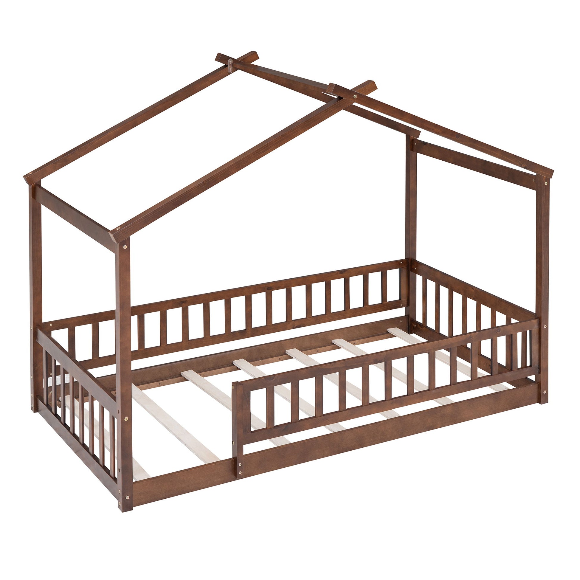 Bed House Bed Frame With Fence - The Sleep Loft - Online Mattress Showroom NYC