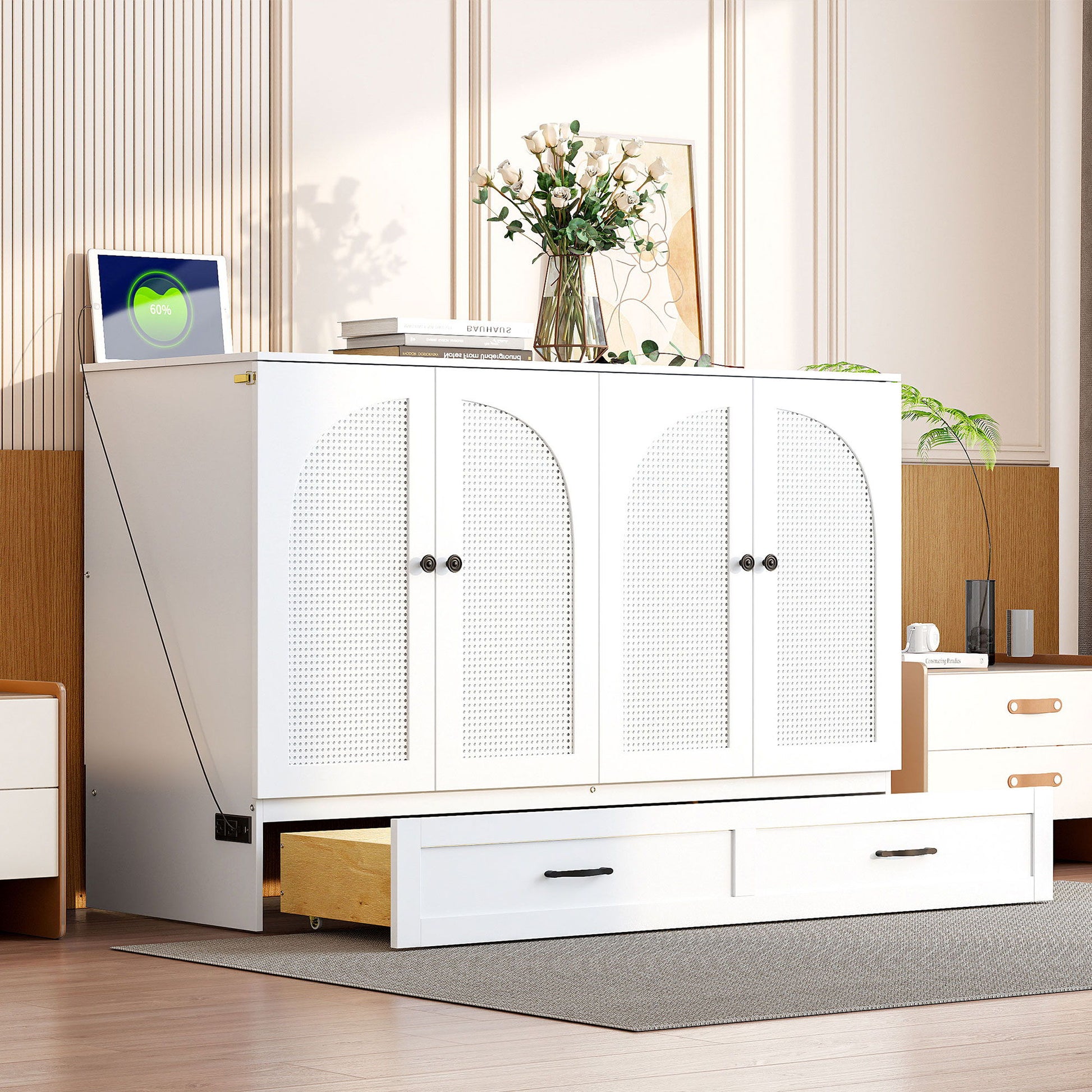 Murphy Bed With Large Drawers - The Sleep Loft - Online Mattress Showroom NYC