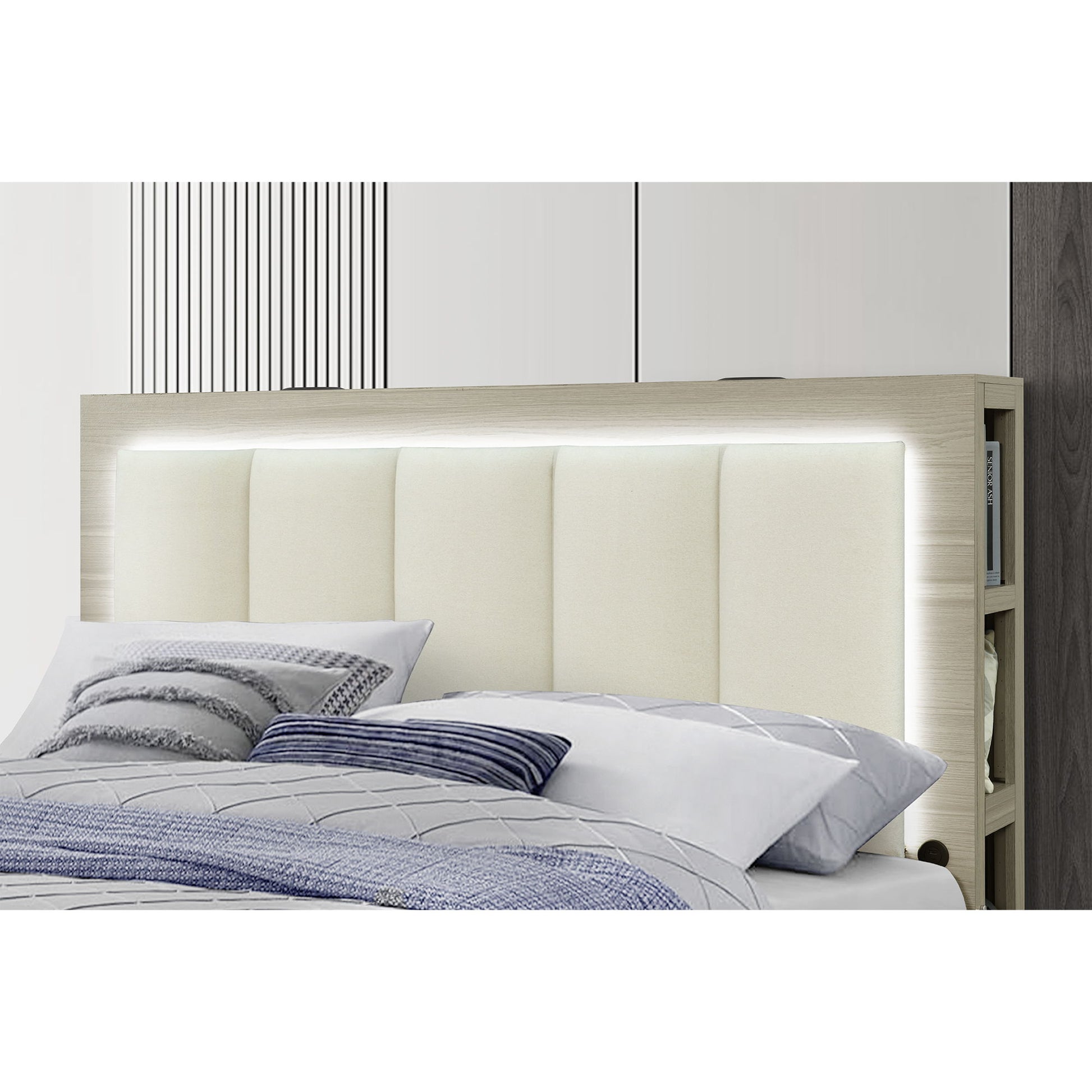 Messa - Bed With Storage Features And LED Lighting - The Sleep Loft - Online Mattress Showroom NYC