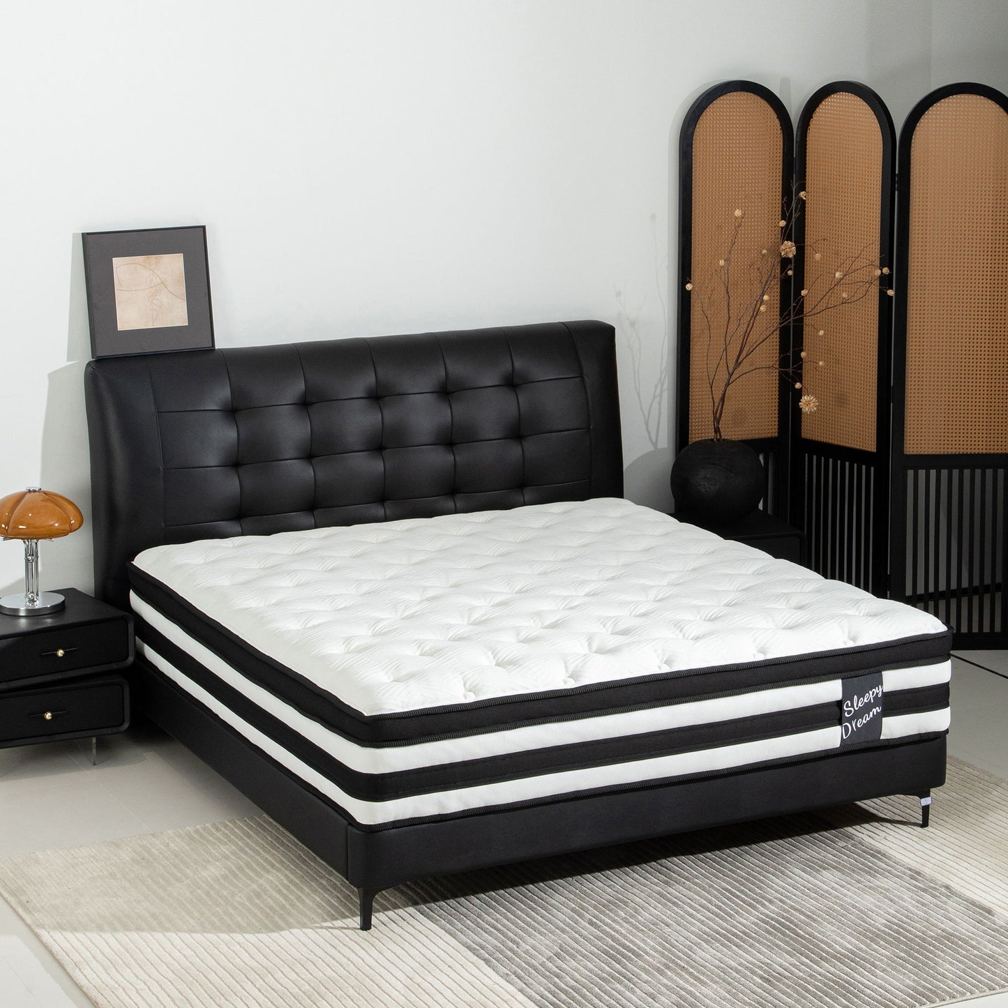 12" Breathable Hybrid Mattress, Memory Foam, Individual Pocket Springs - The Sleep Loft - Online Mattress Showroom NYC