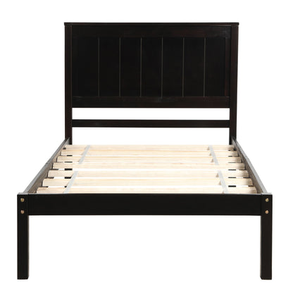 Platform Bed Frame With Headboard - The Sleep Loft - Online Mattress Showroom NYC