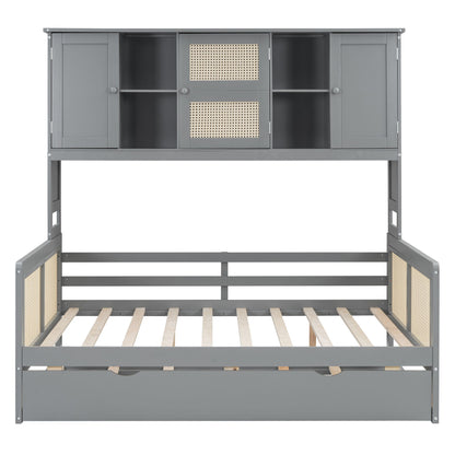 Daybed And All In One Cabinet And Shelf - The Sleep Loft - Online Mattress Showroom NYC