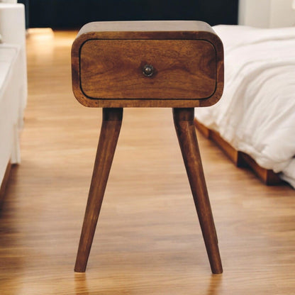 Avora - Nightstand With 1 Drawer - The Sleep Loft - Online Mattress Showroom NYC