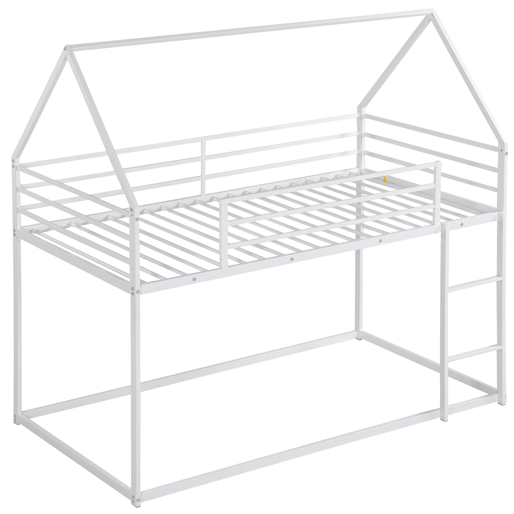 House Bunk Bed With Built In Ladder - The Sleep Loft - Online Mattress Showroom NYC
