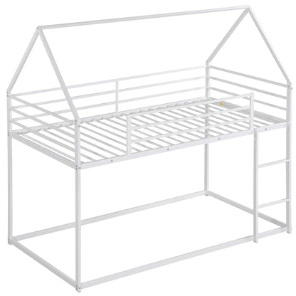 House Bunk Bed With Built In Ladder - The Sleep Loft - Online Mattress Showroom NYC