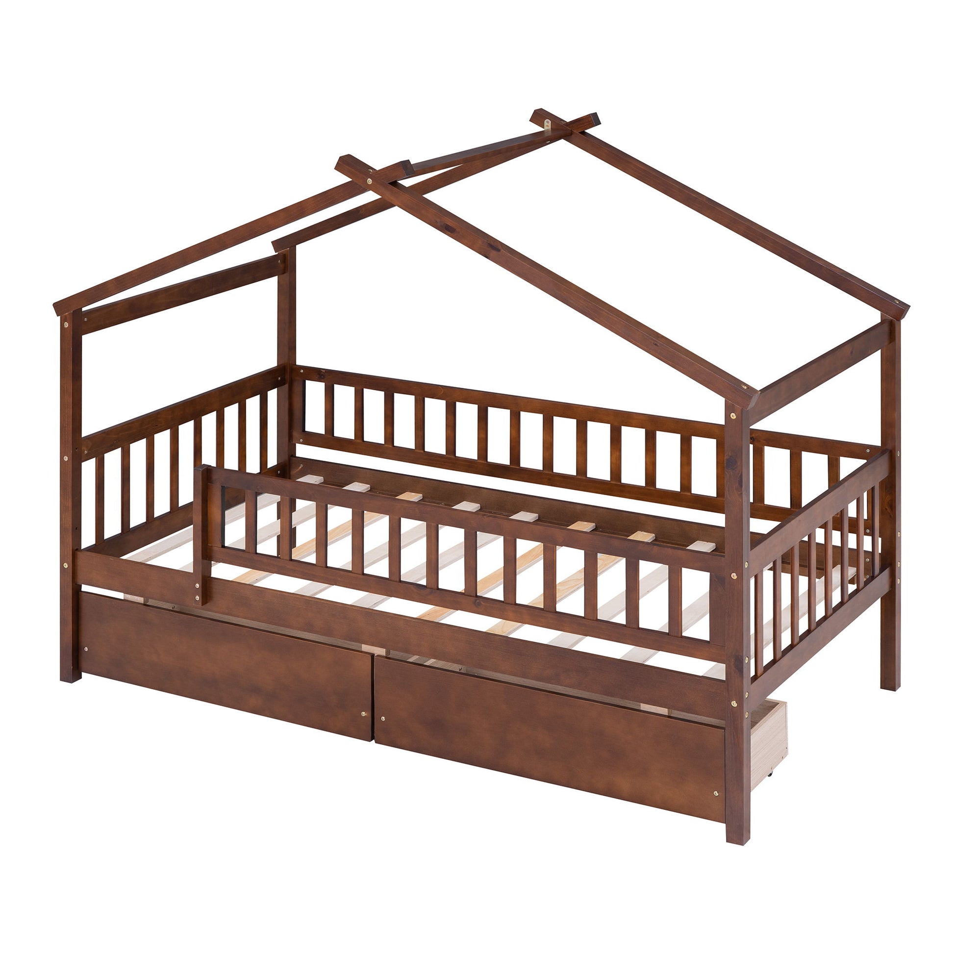 House Bed With 2 Drawers - The Sleep Loft - Online Mattress Showroom NYC