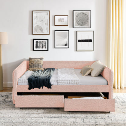 Upholstered Daybed & 2 Drawers - The Sleep Loft - Online Mattress Showroom NYC