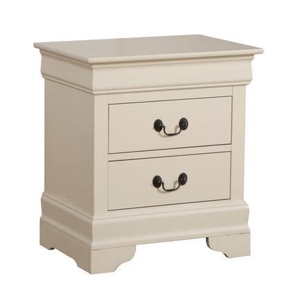 Louis Phillipe - Nightstand - Wood - The Sleep Loft - Online Mattress Showroom NYC