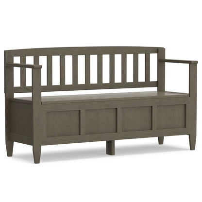 Brooklyn - Handcrafted Entryway Storage Bench - The Sleep Loft - Online Mattress Showroom NYC