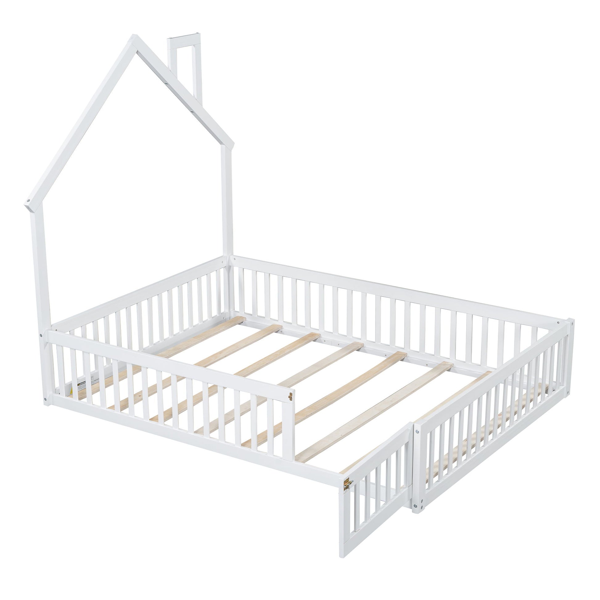 House Platform Bed With Guardrail - The Sleep Loft - Online Mattress Showroom NYC
