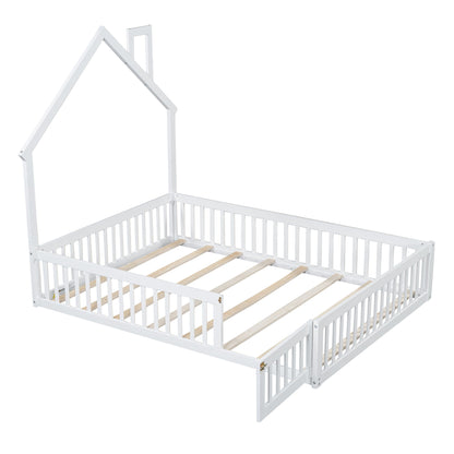 House Platform Bed With Guardrail - The Sleep Loft - Online Mattress Showroom NYC