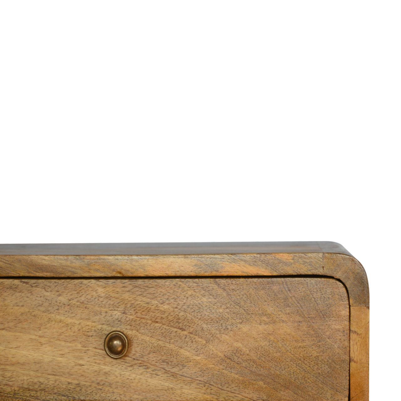 Curve Upper Slot Floating Nightstand - The Sleep Loft - Online Mattress Showroom NYC