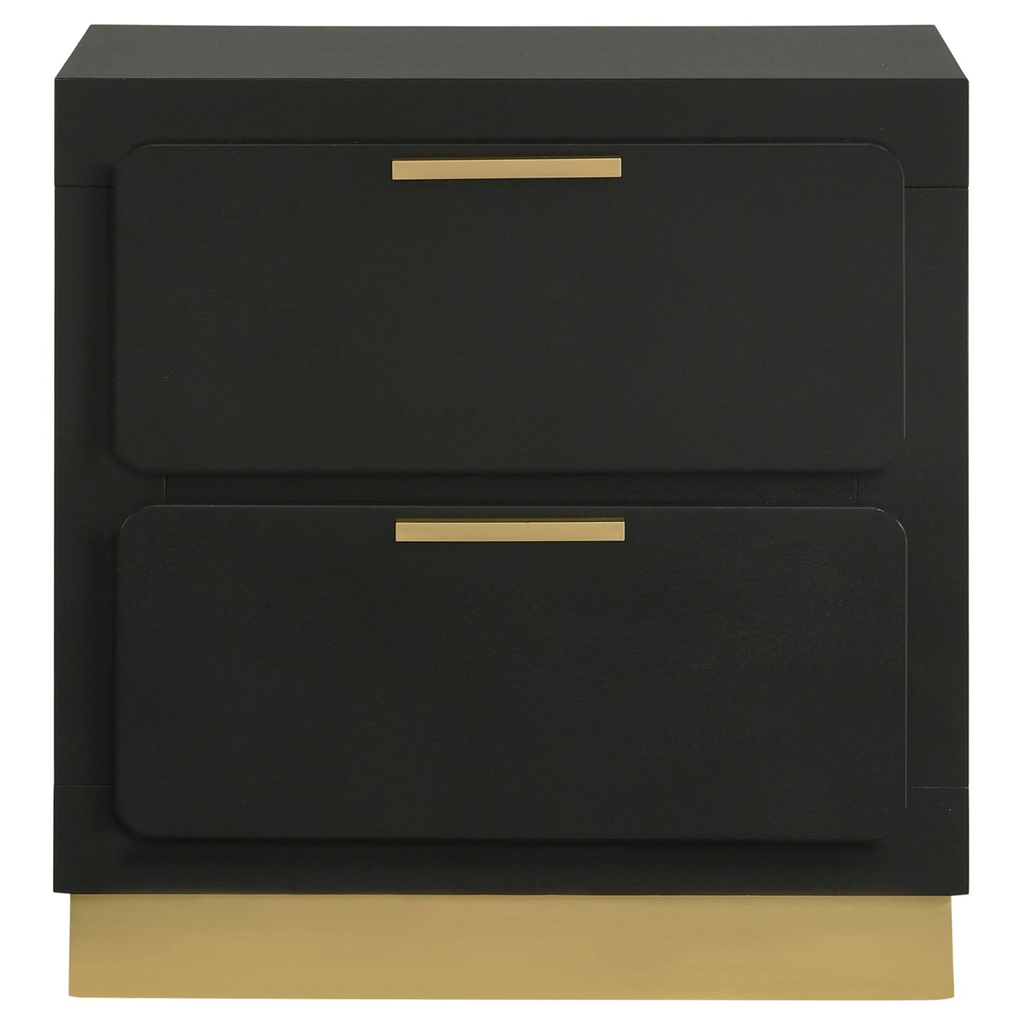 Modern Luxury Nightstand With 2 Drawer Storage - The Sleep Loft - Online Mattress Showroom NYC