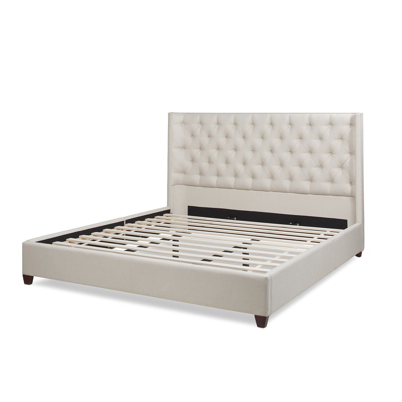 Manhattan - Shelter King Platform Bed Frame - The Sleep Loft - Online Mattress Showroom NYC