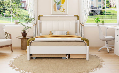 Storage Platform Bed, With 2 Big Drawers, Trundle - The Sleep Loft - Online Mattress Showroom NYC