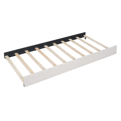 Upholstered Platform Bed With Drawers, Classic Headboard Design - The Sleep Loft - Online Mattress Showroom NYC