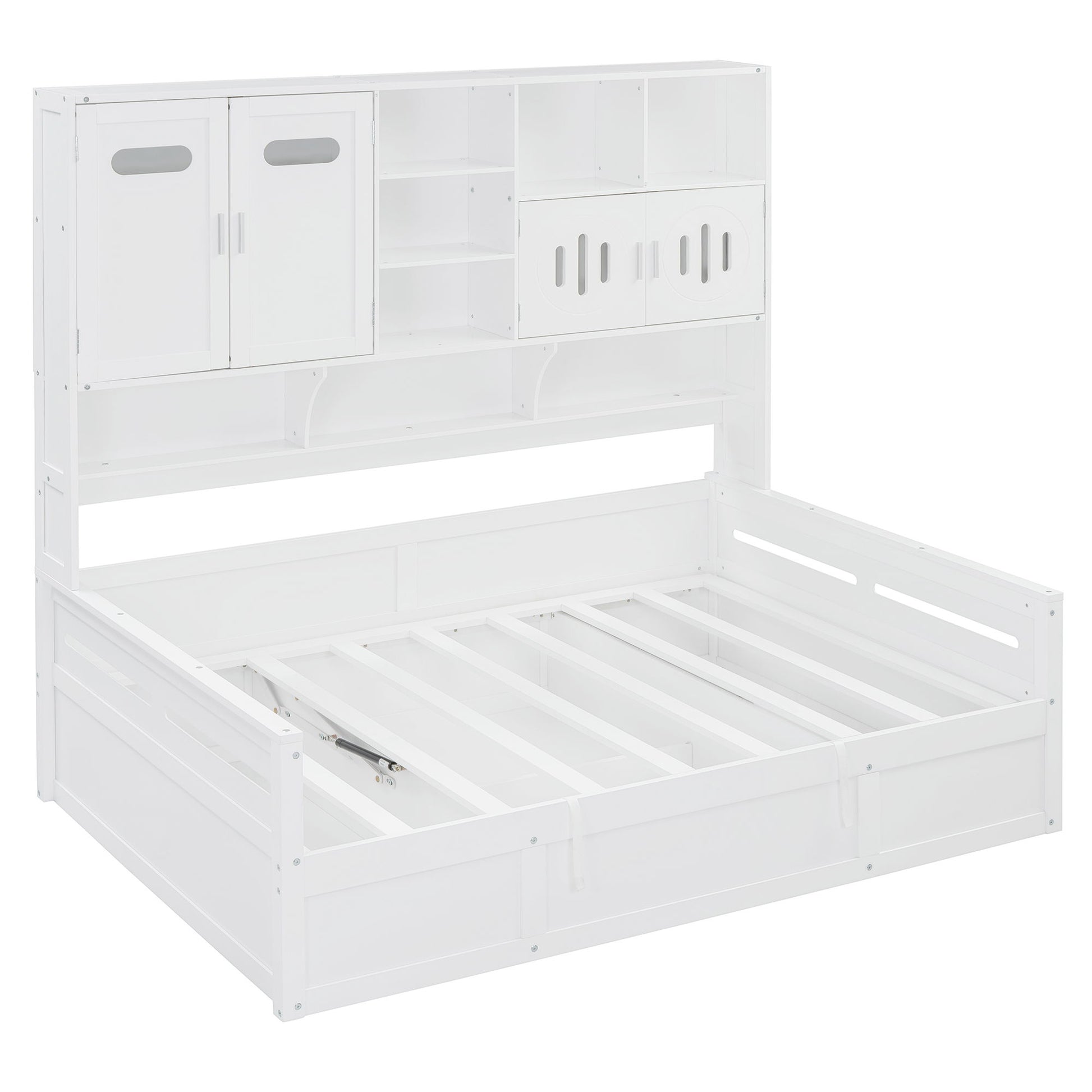 Daybed With All-In-One Cabinet And Shelf - The Sleep Loft - Online Mattress Showroom NYC
