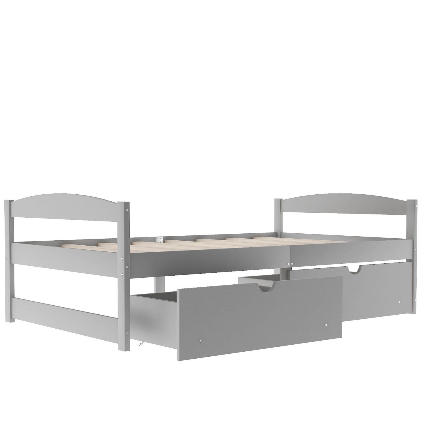 Platform Bed With 2 Drawers - The Sleep Loft - Online Mattress Showroom NYC