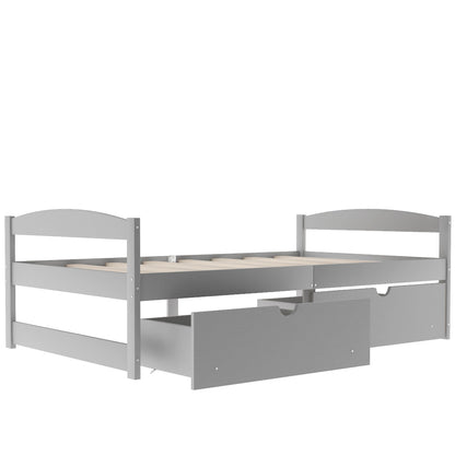 Platform Bed With 2 Drawers - The Sleep Loft - Online Mattress Showroom NYC