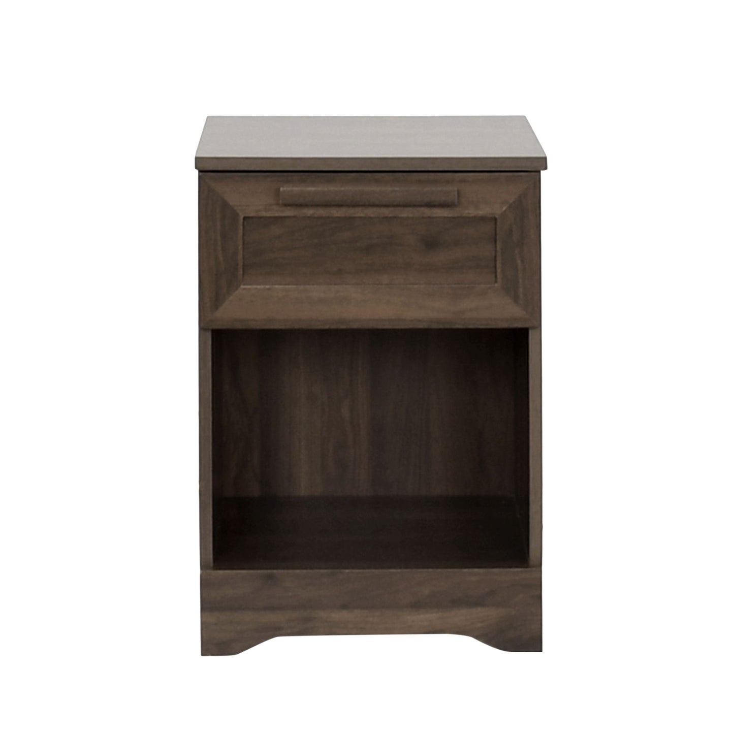 Broxon - Rustic Drawer Nightstand - The Sleep Loft - Online Mattress Showroom NYC