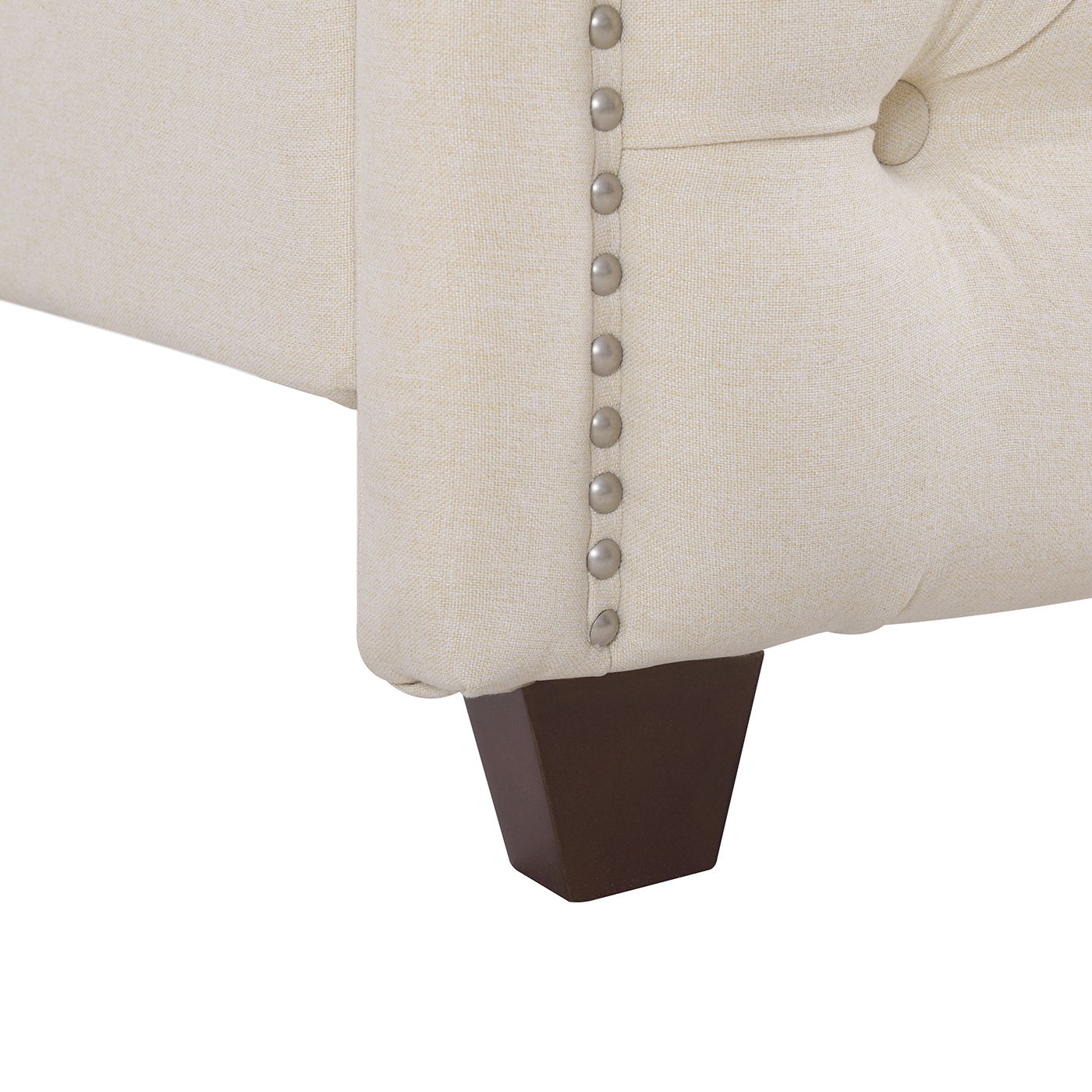 Marcella - Upholstered Shelter Headboard Bed Set - The Sleep Loft - Online Mattress Showroom NYC