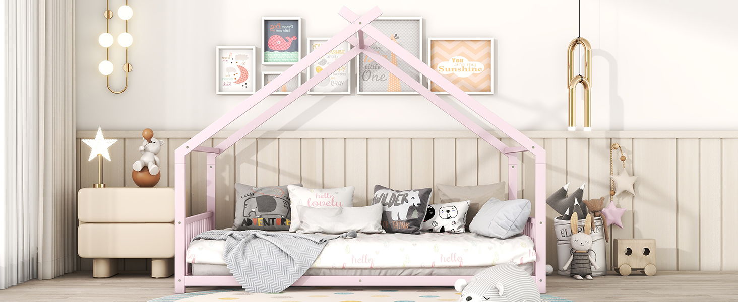 Metal House Bed - The Sleep Loft - Online Mattress Showroom NYC