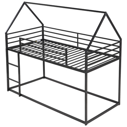 House Bunk Bed With Built In Ladder - The Sleep Loft - Online Mattress Showroom NYC