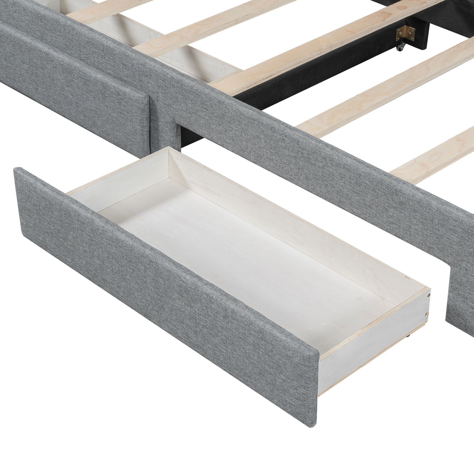 Extendable Daybed With LED Light And 2 Storage Drawers - The Sleep Loft - Online Mattress Showroom NYC