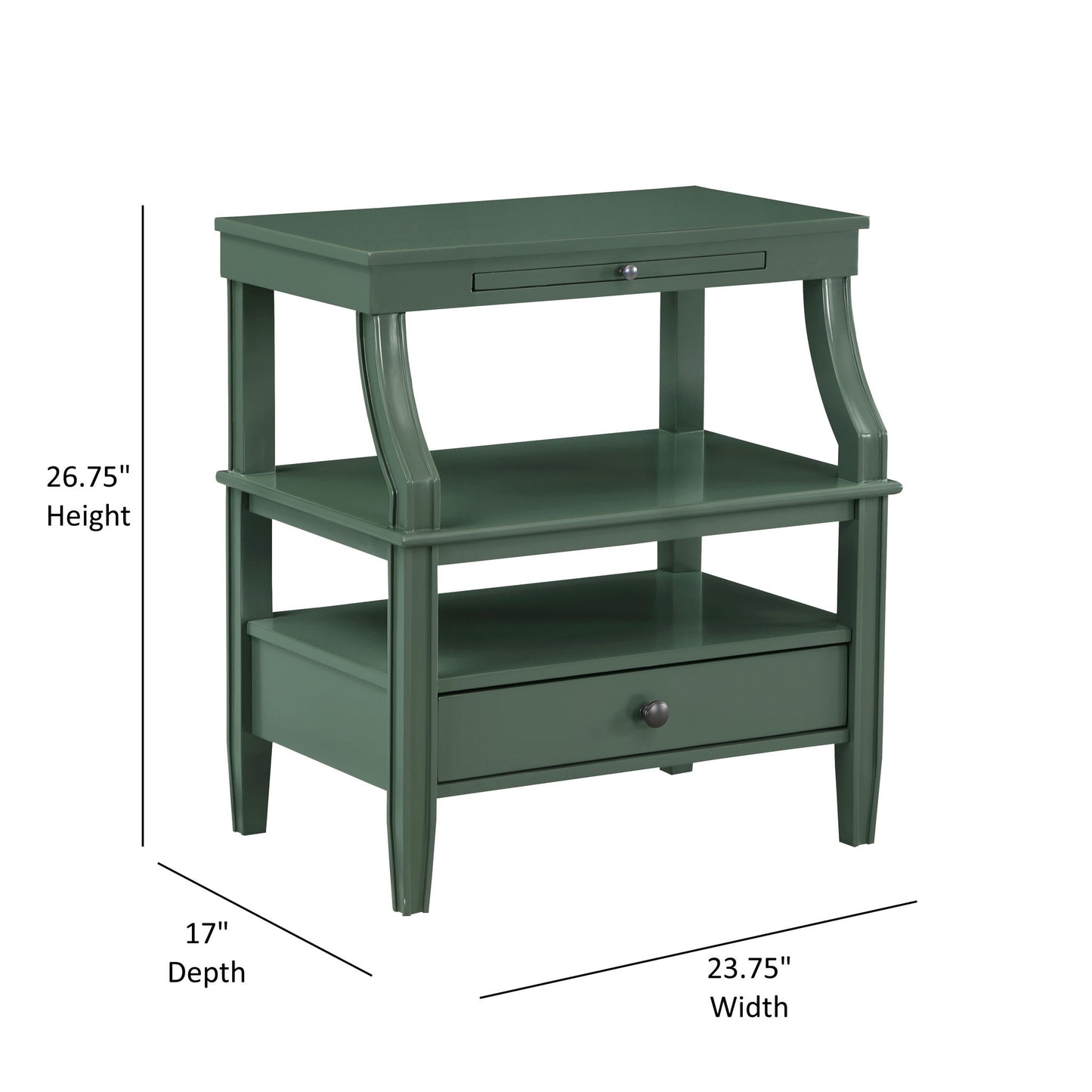 Newland - Storage Nightstand - The Sleep Loft - Online Mattress Showroom NYC