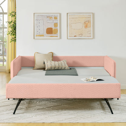 Upholstered Daybed With Pop Up Trundle - The Sleep Loft - Online Mattress Showroom NYC