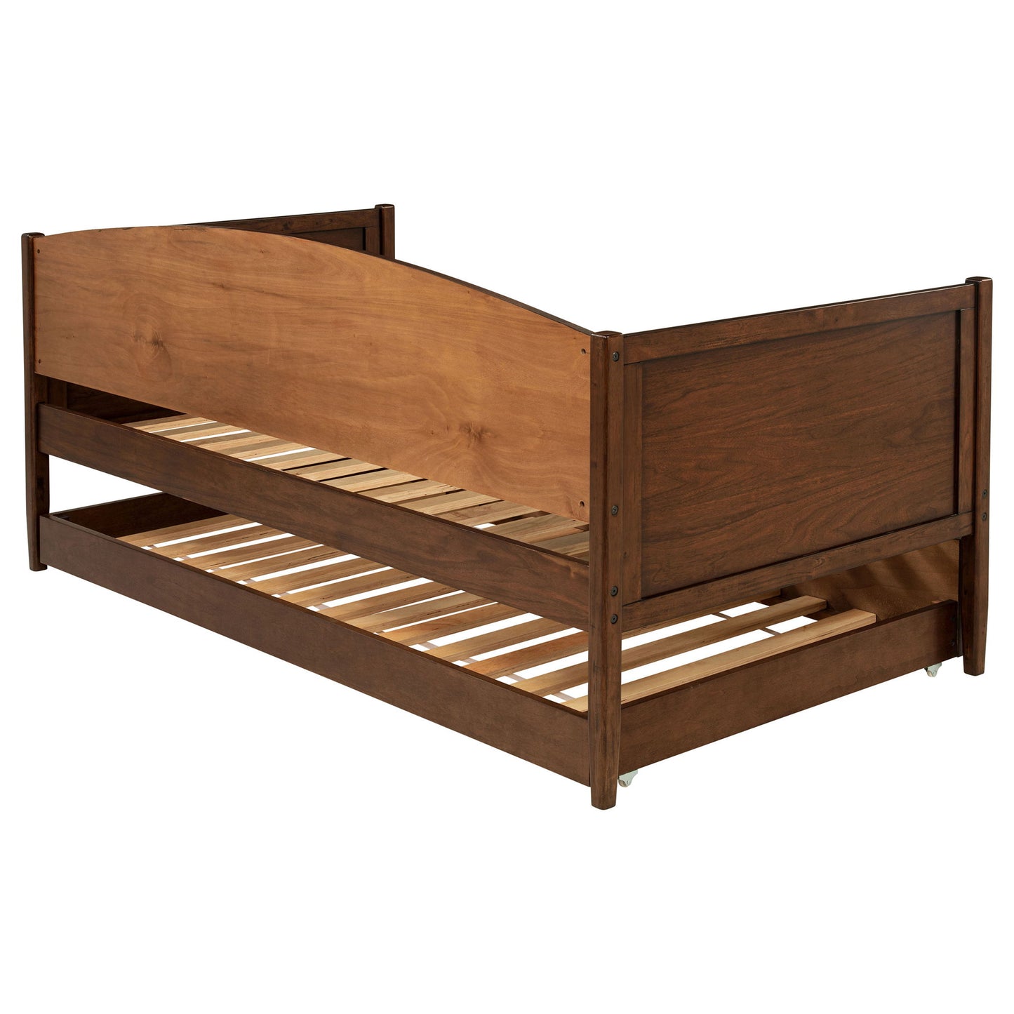 Fallbrook - Twin Daybed With Trundle - Walnut - The Sleep Loft - Online Mattress Showroom NYC