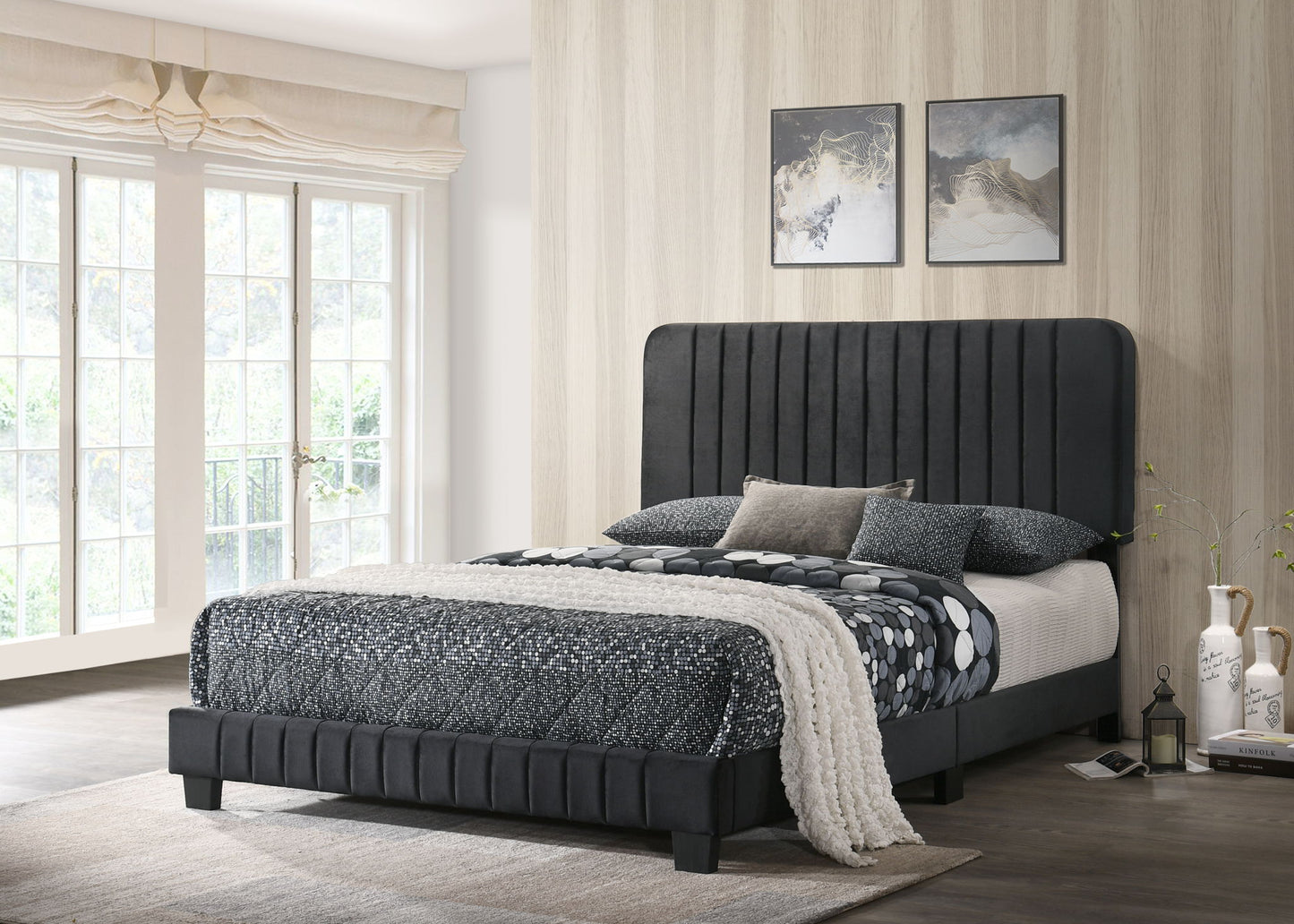 Channel Tufted Bed - The Sleep Loft - Online Mattress Showroom NYC