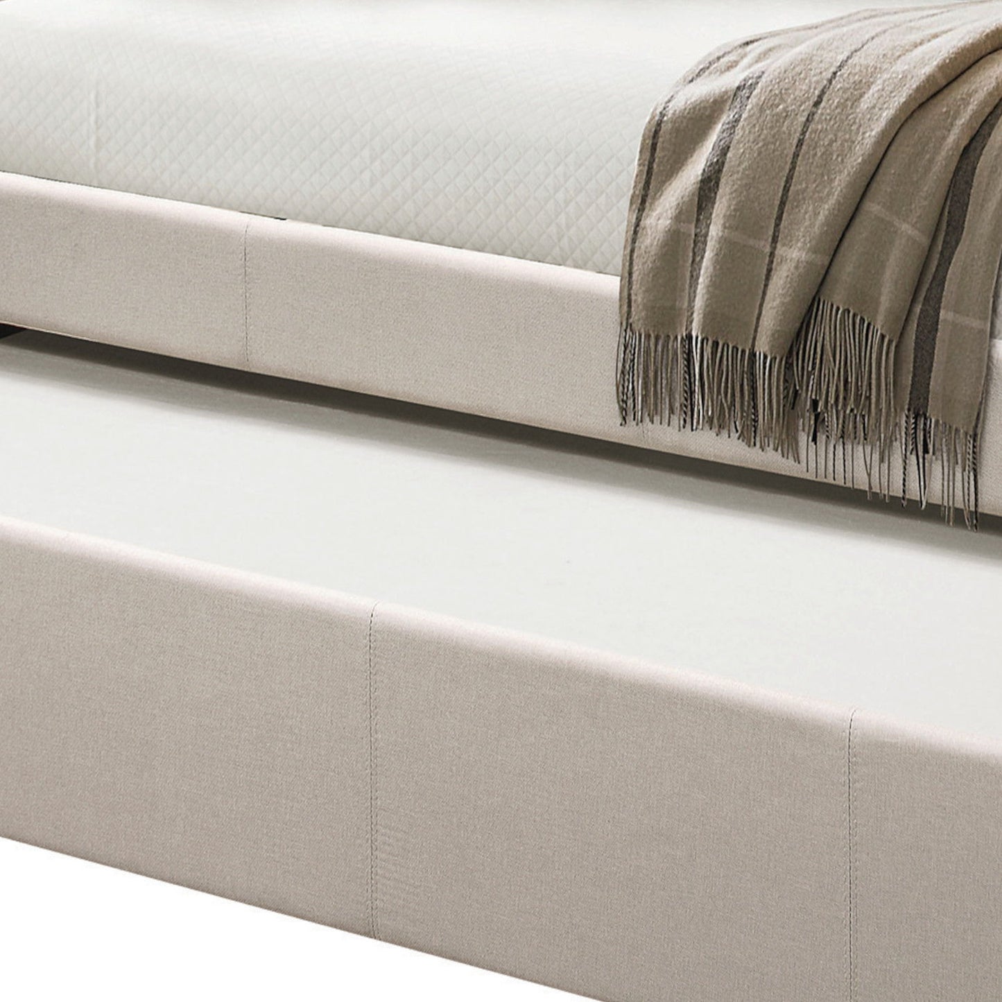 Jagger - Twin Daybed With Trundle - Fog - The Sleep Loft - Online Mattress Showroom NYC