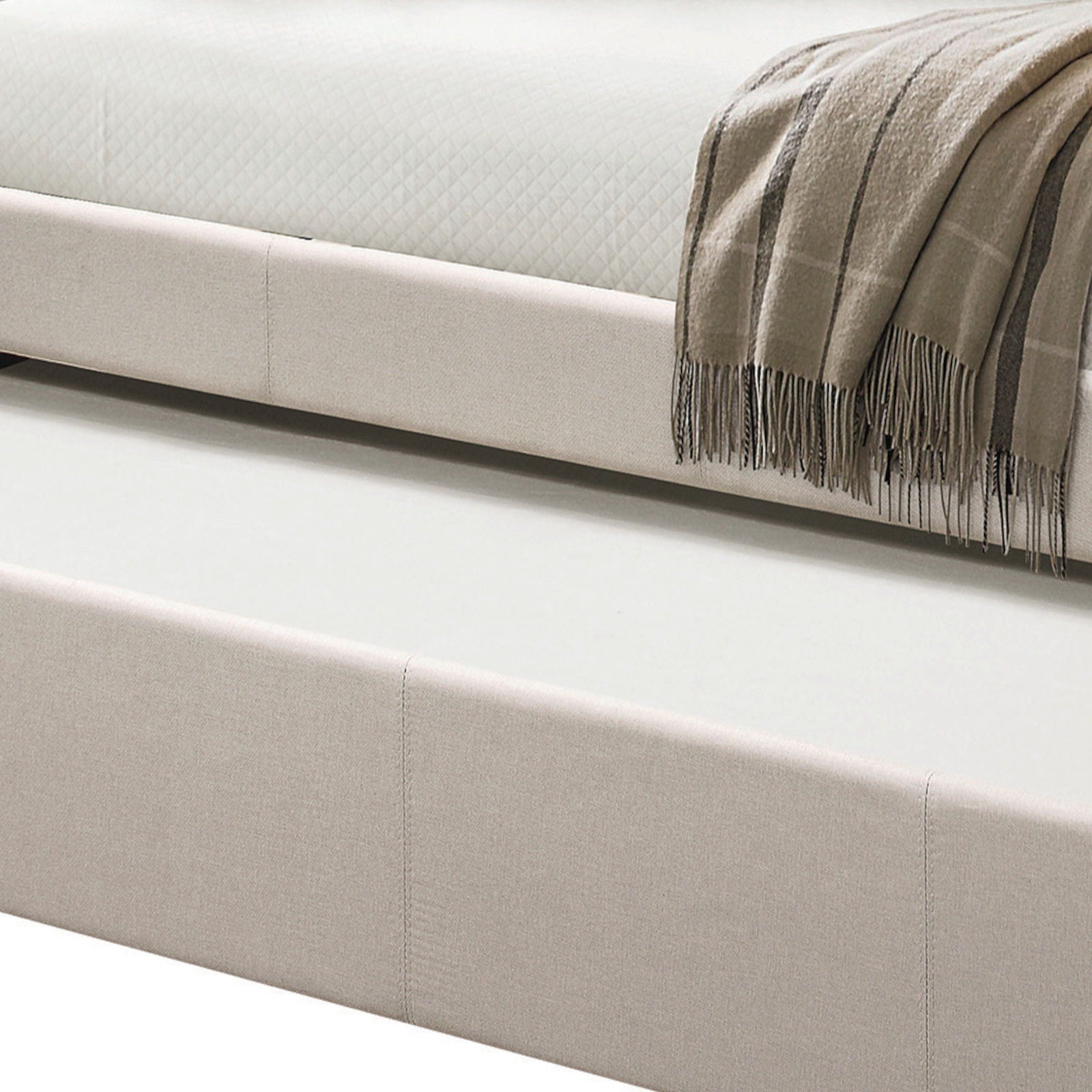 Jagger - Twin Daybed With Trundle - Fog - The Sleep Loft - Online Mattress Showroom NYC