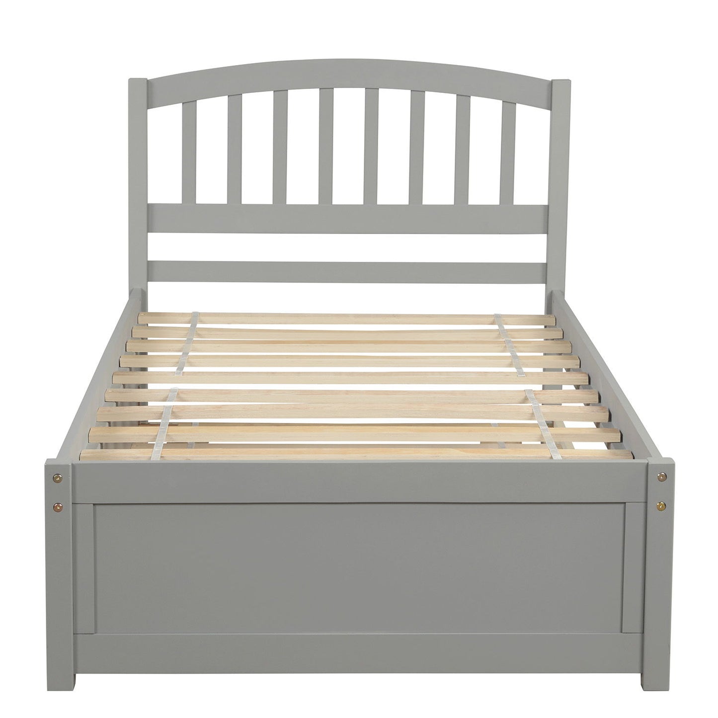 Platform Bed Wood Bed Frame With Trundle - The Sleep Loft - Online Mattress Showroom NYC