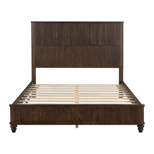 Platform Bed Frame With Tall Headboard - The Sleep Loft - Online Mattress Showroom NYC