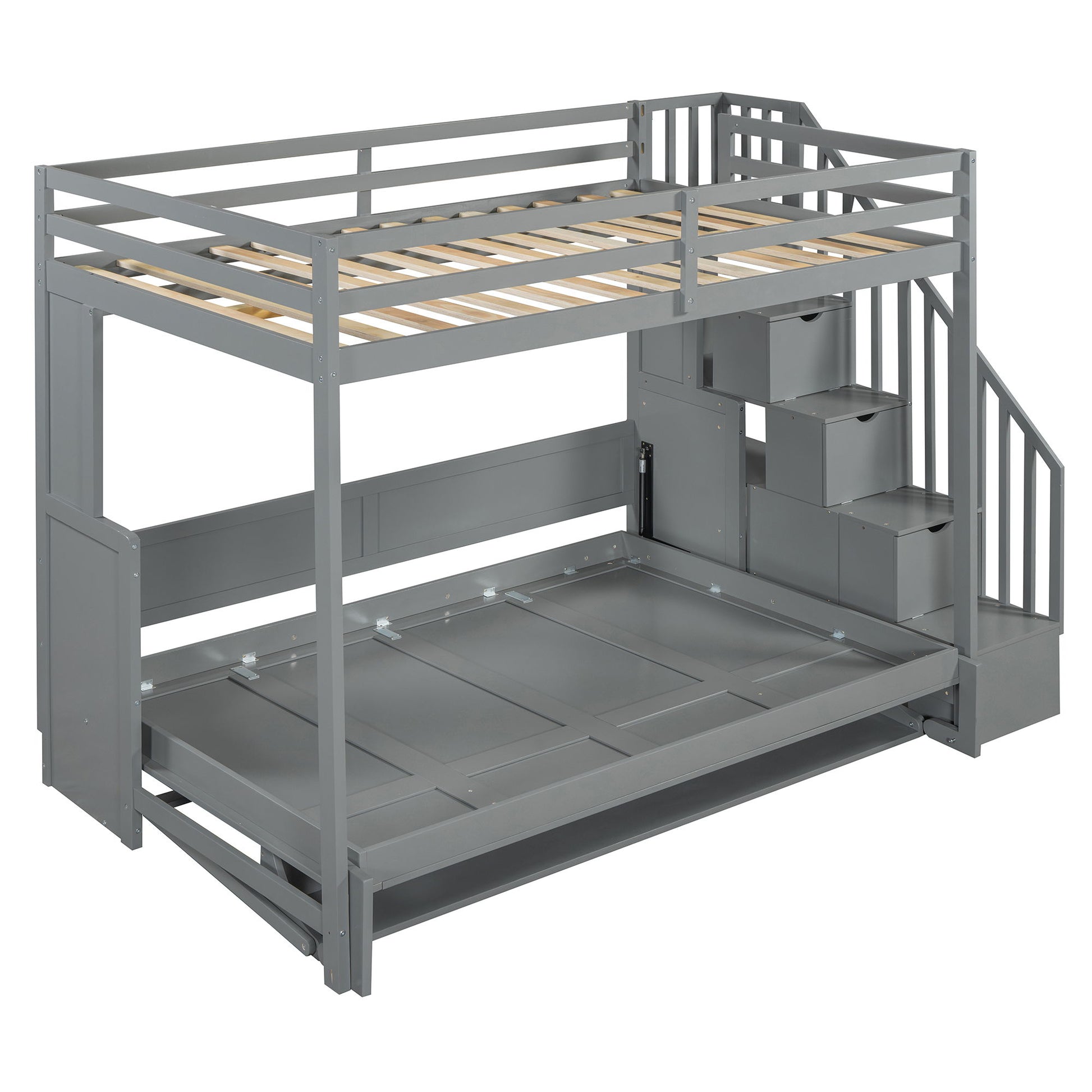 Murphy Bed With Smart Hydraulic System And Desk Design - The Sleep Loft - Online Mattress Showroom NYC