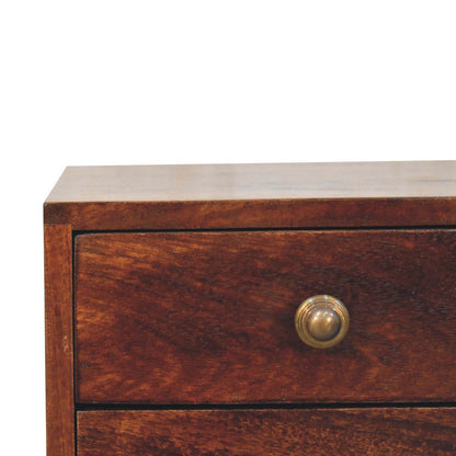Solid Wood Mini Nightstand - The Sleep Loft - Online Mattress Showroom NYC