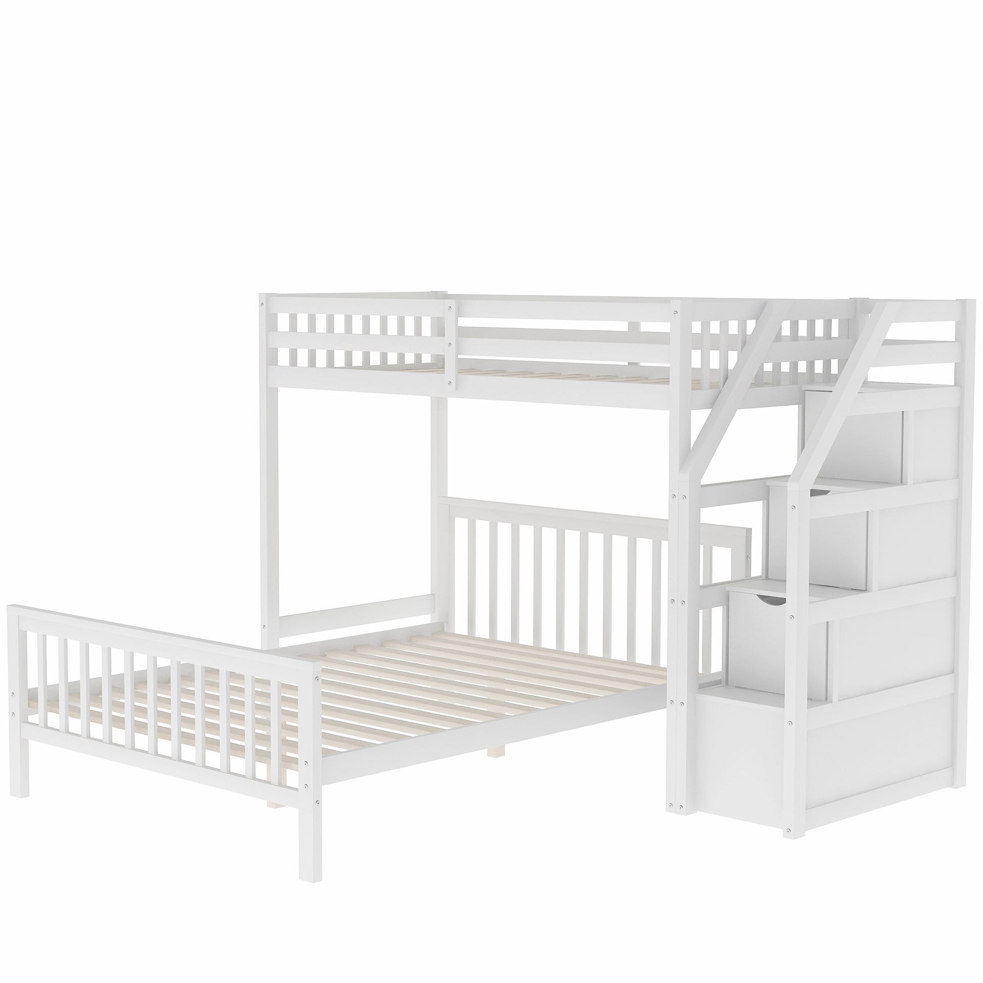Loft Bed With Staircase And Storage - The Sleep Loft - Online Mattress Showroom NYC