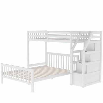 Loft Bed With Staircase And Storage - The Sleep Loft - Online Mattress Showroom NYC