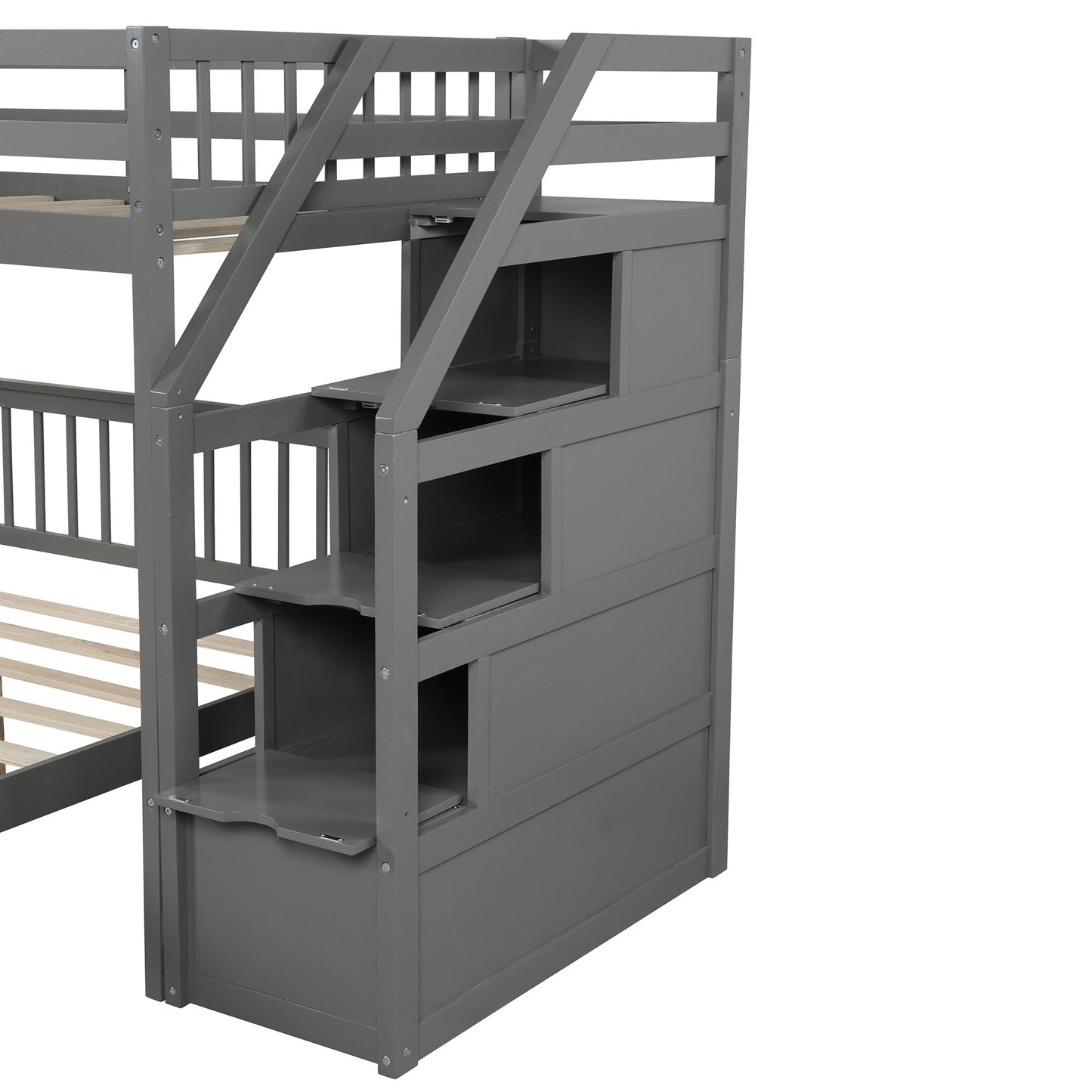 Loft Bed With Staircase And Storage - The Sleep Loft - Online Mattress Showroom NYC