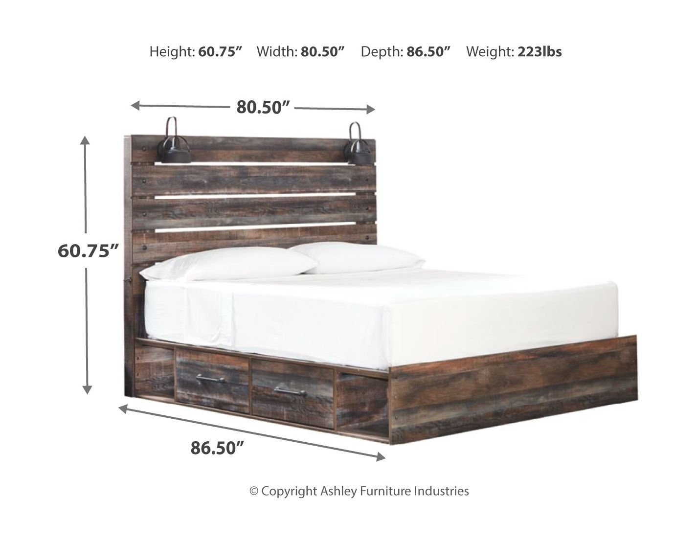 Drystan - Panel Bed - The Sleep Loft - Online Mattress Showroom NYC