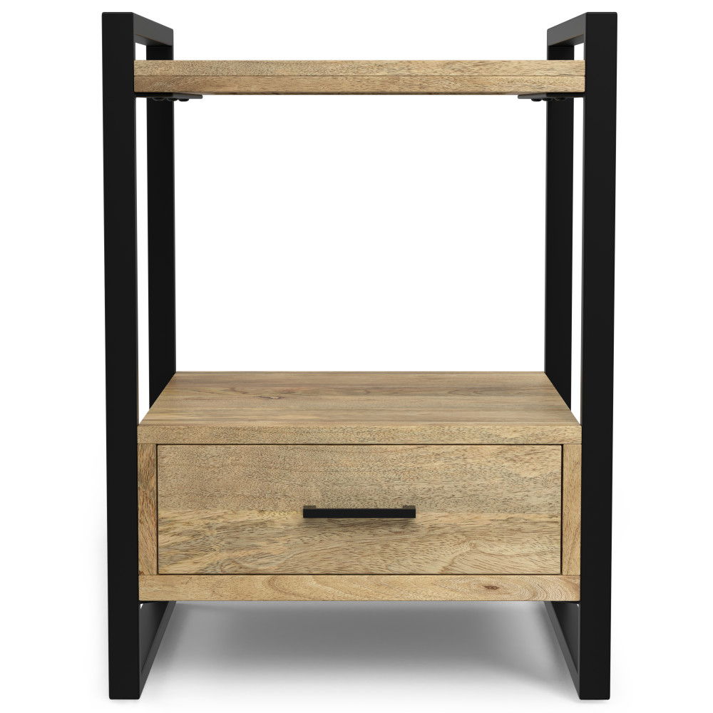 Riverside - Bedside Table - Natural - The Sleep Loft - Online Mattress Showroom NYC