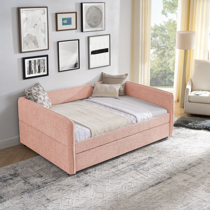 Upholstered Daybed With Pop Up Trundle - The Sleep Loft - Online Mattress Showroom NYC