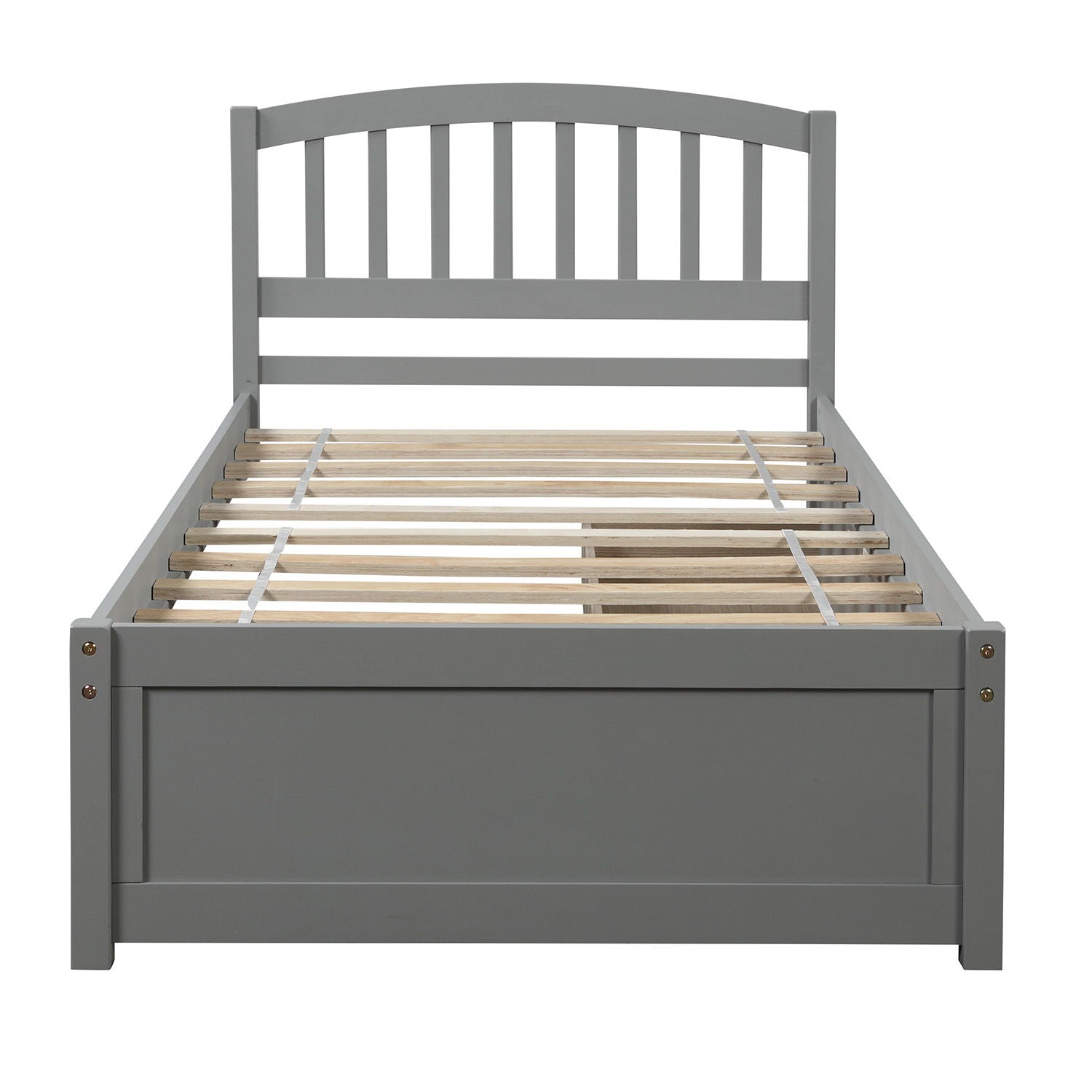 Platform Storage Bed Wood Bed Frame With Two Drawers And Headboard - The Sleep Loft - Online Mattress Showroom NYC