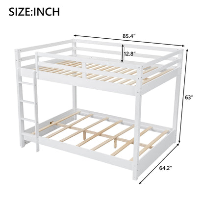 Sturdy Bunk Bed With Ladder - The Sleep Loft - Online Mattress Showroom NYC