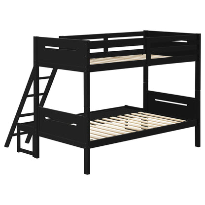 Bunk Bed With Built In Ladder, Safety Guardrails And Angled Access Step - The Sleep Loft - Online Mattress Showroom NYC